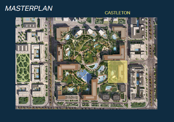 Castleton apartments for sale at central park masterplan